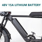Prasino Chopper 20" 500W Electric Bike
